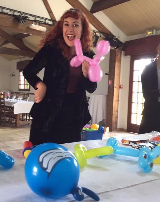 wedding sitter sculpture ballon mariage baby sitter enfants